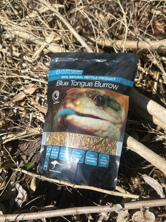 Blue Tongue Burrow Jurassic Natural Substrate 2L